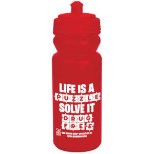 Red Ribbon Week Water Bottles