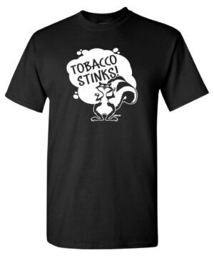 Tobacco Prevention Shirt: Tobacco Stinks – Customizable