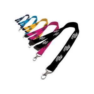 0.62″ Polyester Lanyard with Safety Breakaway