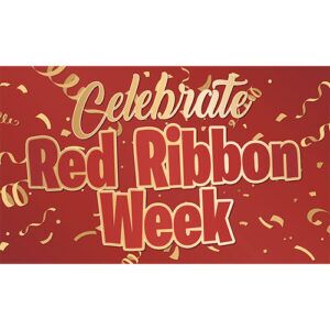 Red Ribbon Week Banner: Celebrate Red Ribbon Week