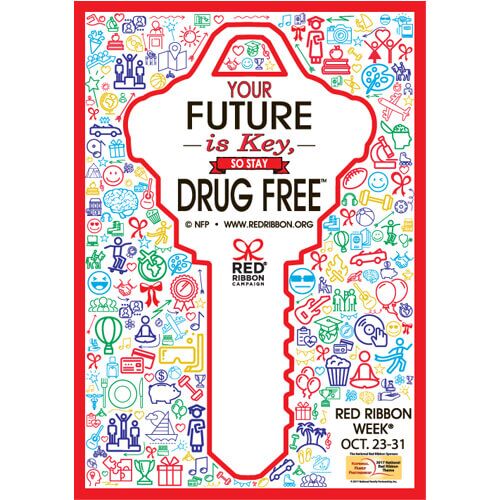 Your Future Is Key, So Stay Drug Free. Poster Your Future Is Key, So Stay Drug Free. Poster