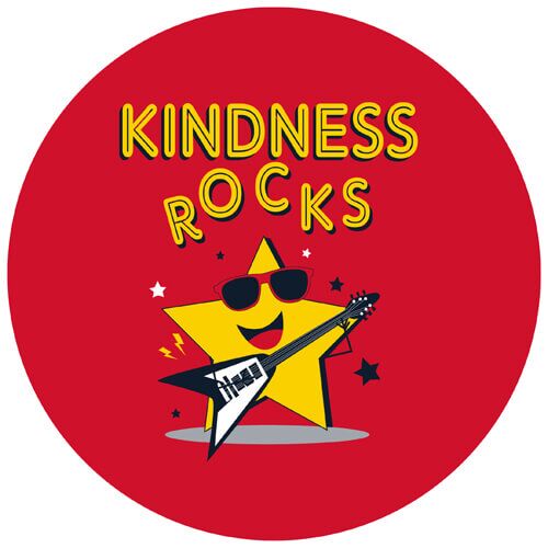 Kindness Stickers – Kindness Rocks – Rolls of 100 Kindness Stickers – Kindness Rocks – Rolls of 100