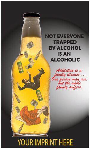 Alcohol Prevention Banner (Customizable): Not Everyone Trapped By Alcohol Is An Alcoholic Alcohol Prevention Banner (Customizable): Not Everyone Trapped By Alcohol Is An Alcoholic
