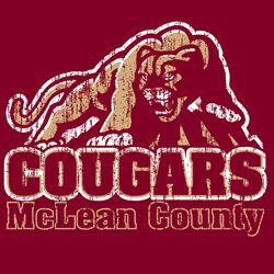 School Spirit Banner (Customizable): McLean County Cougars School Spirit Banner (Customizable): McLean County Cougars
