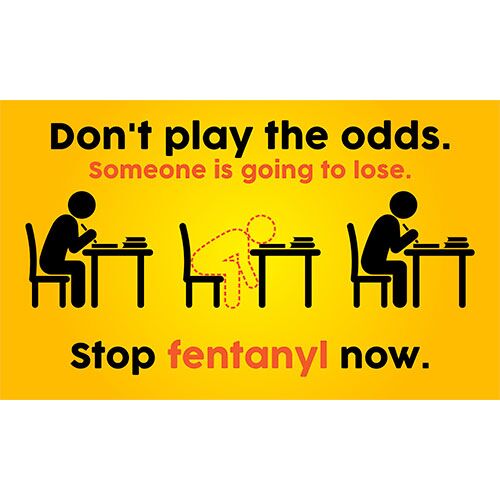 Fentanyl Banner: Don’t Play The Odds. Stop Fentanyl Now. Fentanyl Banner: Don’t Play The Odds. Stop Fentanyl Now.