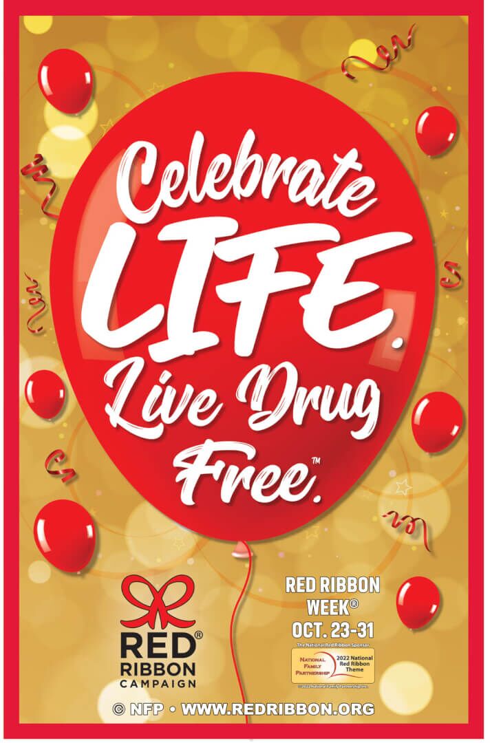 2025 Red Ribbon Week Poster